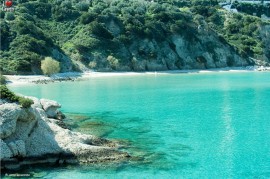 Voulisma beach, Agios Nikolaos, Crete, Greece