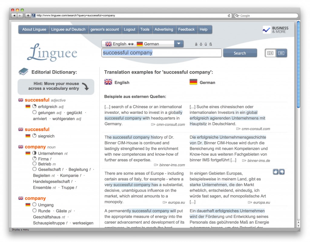 Linguee.com Reaches 2 Billion Searches And Adds New Languages