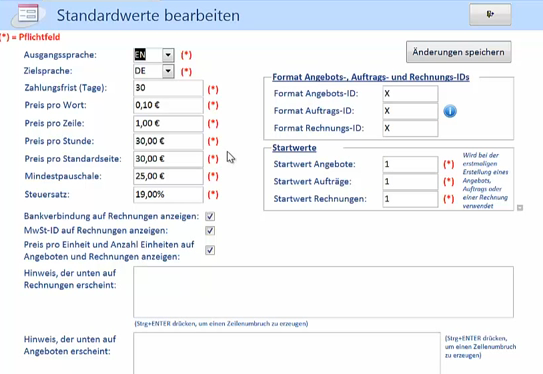 Tradumanager screenshot