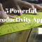 5 Productivity Apps for Small-Business Owners