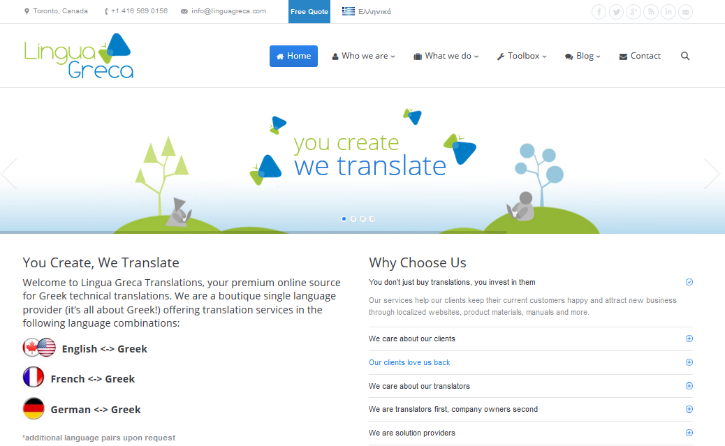 Greek translation services