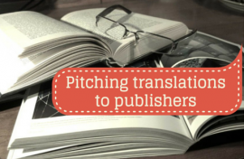 Pitching translations to publishers